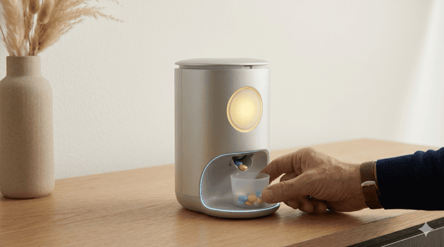 LUMA smart pill dispenser